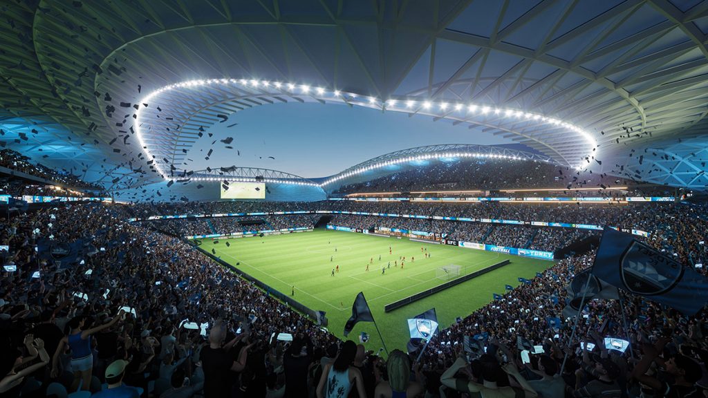 Sydney Football Stadium Empire Facades
